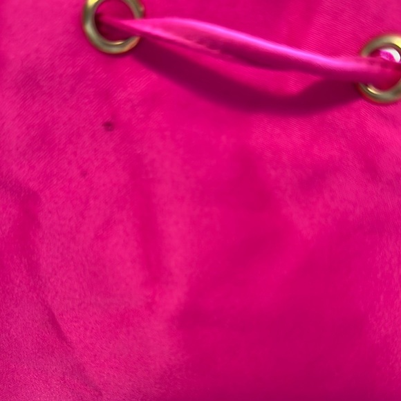 Prada Pink Velvet Backpack with Drawstring Closure - Picture 7 of 11